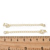 Brass Chain Extender KK-P284-09G-02-3