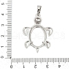 Brass Pendants KK-S521-16A-P-3