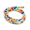 Electroplate Glass Beads EGLA-P056-01B-3