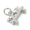 Brass Pendants KK-S527-07P-2