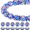 GOMAKERER DIY Flower Beads Jewelry Making Finding Kits DIY-GO0001-80A-1