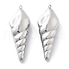 Anti-Tarnish 304 Stainless Steel Pendants STAS-R130-33P-1