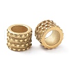 Ion Plating(IP) 304 Stainless Steel European Beads STAS-B011-10G-2
