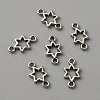 Tibetan Style Alloy Connector Charms FIND-CJC0012-079-2