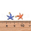 304 Stainless Steel Enamel Charms STAS-Q363-14I-G-3