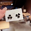 Alloy Rhinestone Stud Earrings FS-WGE0AD6-04-1