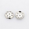 Tarnish Resistant Filigree Multi-Petal 304 Stainless Steel Bead Caps STAS-N039-03-1