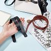 SUPERFINDINGS 4Sets 2 Colors PU Leather Bag Handles FIND-FH0004-14B-3