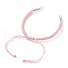 Adjustable Braided Polyester Cord Bracelet Making AJEW-JB00849-03-3