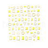 3D Gold Stamping Nail Decals Stickers MRMJ-R090-56-DP3196-1