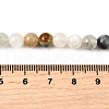 Natural Quartz Crystal & Rhodochrosite & Rose Quartz & Amethyst & Strawberry Quartz & Tourmalinated Quartz/Black Rutilated Quartz Beads Strands G-B143-A01-6mm-5