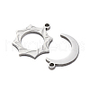 304 Stainless Steel Pendants STAS-H235-03B-P-3