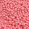 Imitation Jade Glass Seed Beads SEED-Z001-A-B15-3