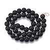 Electroplated Non-magnetic Synthetic Hematite Beads Strands G-S365-015A-3