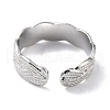Tarnish Resistant 304 Stainless Steel Finger Rings RJEW-L102-29P-4