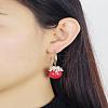 Elegant Round S925 Sterling Silver Stud Earrings XW7785-2