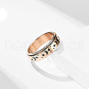201 Stainless Steel Rotatable Finger Rings FS-WG1BCD7-09-1