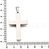 304 Stainless Steel Pendants STAS-B086-01P-01-3