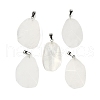 Natural Quartz Crystal Pendants G-C140-06G-1