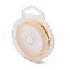 Round Copper Wire for Jewelry Making CWIR-WH0001-0.5mm-05-1-1