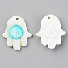 Natural Freshwater Shell Pendants SHEL-S276-102-3