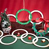 Unfinished Wooden Pieces Rings Shape DIY-WH0349-06-5