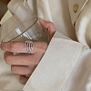 Alloy Adjustable Open Cuff Rings FS-WGDAB37-01-1