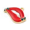 Alloy Enamel Pendants FIND-M060-23D-G-2