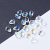 Electroplate Glass Beads EGLA-L014-19-2