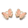 Alloy Enamel Charms ENAM-S121-070K-3