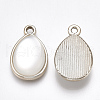 UV Plating Acrylic Pendants OACR-T005-68KC-2