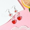 Iron Dangle Earrings EJEW-FS00023-4