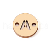Real 14K Gold Plated Brass Connector Charms KK-TAC0017-04G-03-9