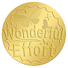 Self Adhesive Gold Foil Embossed Stickers DIY-WH0211-312-1