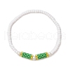 Glass Seed Beads Stretch  Bracelets for Women BJEW-MZ00153-02-2