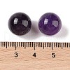 Natural Amethyst No Hole Sphere Beads G-K353-04B-03-3