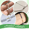   4Pcs 2 Colors 925 Sterling Silver Spring Ring Clasps STER-PH0001-98-6