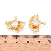 Brass Micro Pave Cubic Zirconia Pendants KK-N263-09G-3
