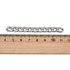 Tarnish Resistant Men's Jewelry Making 304 Stainless Steel Cuban Link Chains CHS-A003M-1.8NK-3