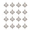 Beadthoven Tibetan Style Chandelier Component Links TIBE-BT0001-05AS-NF-10