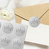34 Sheets Custom Silver Foil Embossed PET Picture Sticker DIY-WH0528-022-6