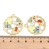 Rack Plating Alloy Pendants FIND-M020-06G-01-3