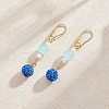 Brass Earring Hooks KK-FH0001-15-6