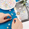   180pcs 9 styles Transparent Acrylic Beads OACR-PH0004-30-3