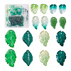 Yilisi 160Pcs 8 Style Transparent Glass Pendants GLAA-YS0001-04-1