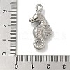 Anti-Tarnish 304 Stainless Steel Pendants STAS-Q334-43P-3