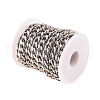 304 Stainless Steel Cuban Link Chains CHS-CJ0001-27A-4