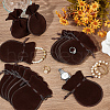  50Pcs Gourd Velvet Drawstring Bags TP-NB0001-64D-5