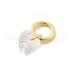 925 Sterling Silver with Cubic Zirconia Charms STER-Q004-05A-G-2