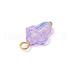 Glass Pendants PALLOY-JF03681-02-5